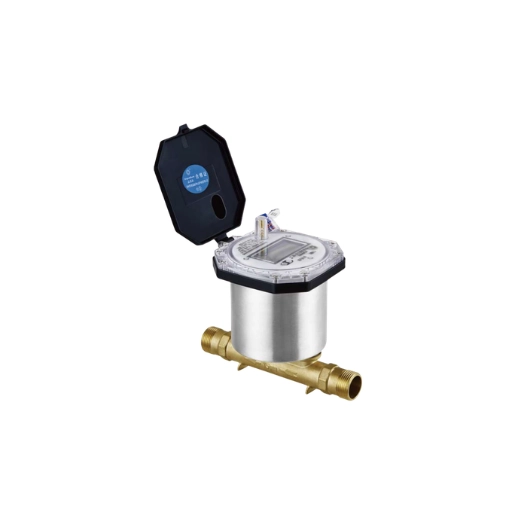 Ultrasonic meter DN15 to DN25 for smart water metering with valve control and NB-IoT CAT.1 communication
