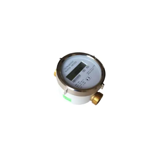 Ultrasonic water meter with high accuracy, IP68 protection, and remote reading options