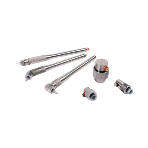 Delay line contact transducer for ultrasonic thickness measurement and near-surface flaw detection