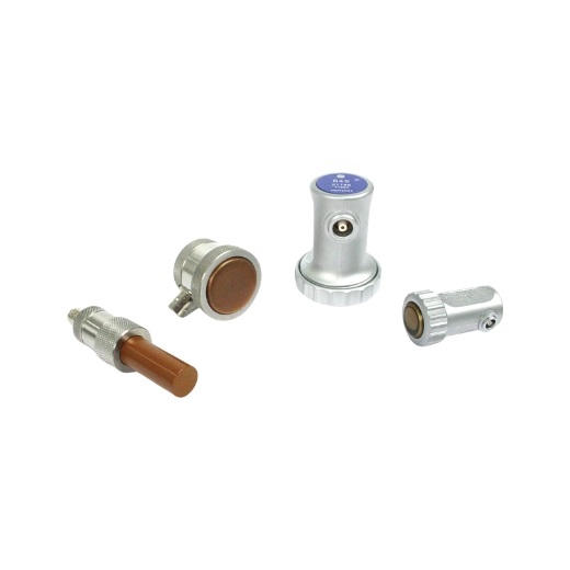Protective face straight beam contact transducer for NDT inspection