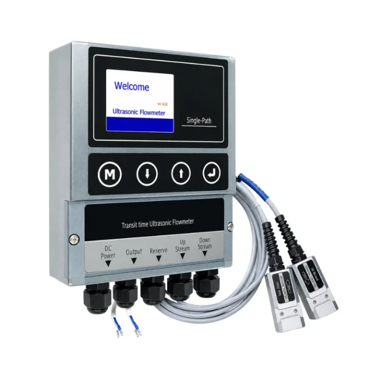 BBUFM-F fixed clamp-on ultrasonic liquid flow meter