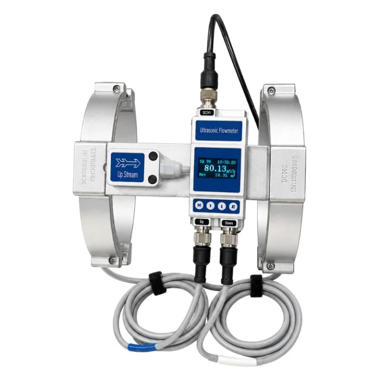 BBUFM-S small-pipe clamp-on ultrasonic liquid flow meter
