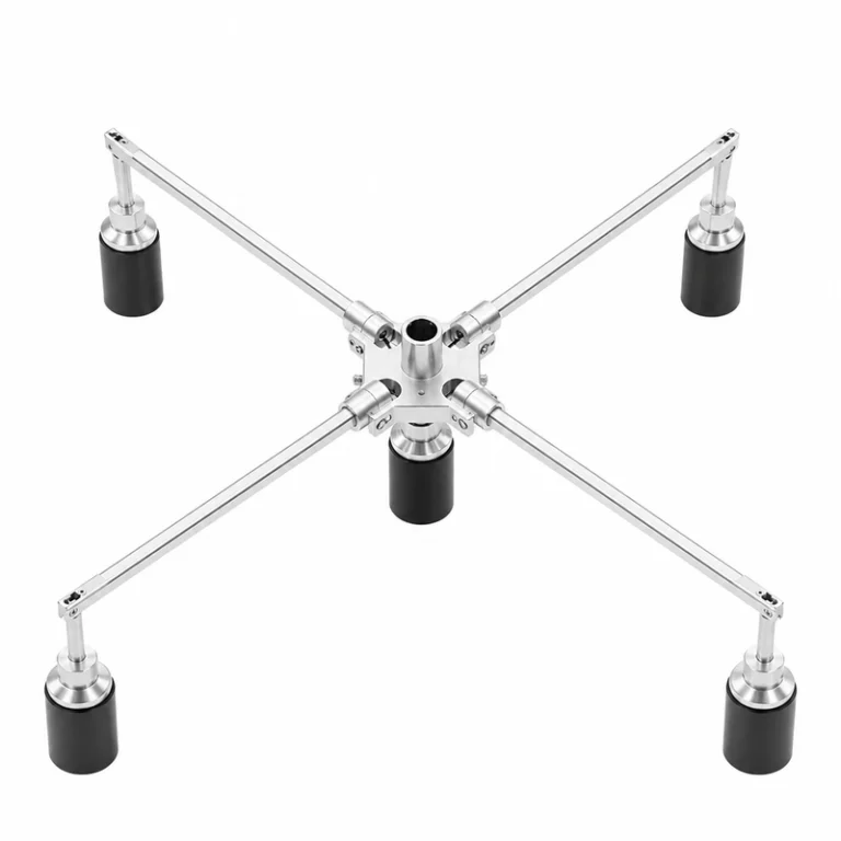 Transductor ultrasónico aéreo BBDM-15K-OM con estructura radial de varios brazos para emisión omnidireccional horizontal