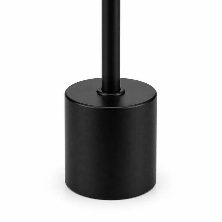 BBFM-Q130K Ultraschall-Gasdurchflusswandler mit kompaktem schwarzem Zylinderkörper und oberem Kabel
